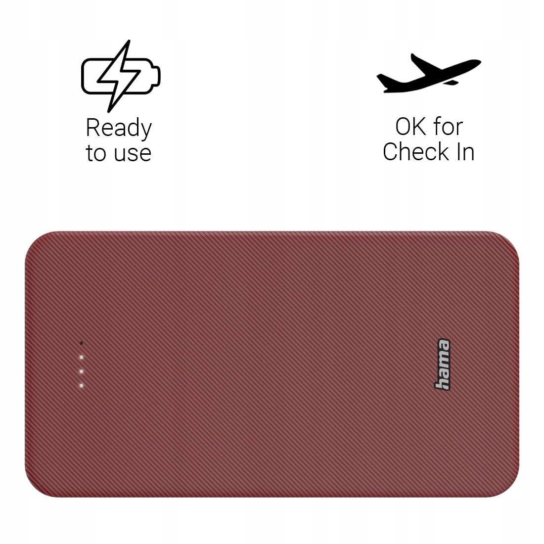 Hama Power Pack do ładowania telefonu 20000 mAh (powerbank, szybkie ładowanie, USB A, USB C, pojemny, lekki, mały, ładowarka) zielony