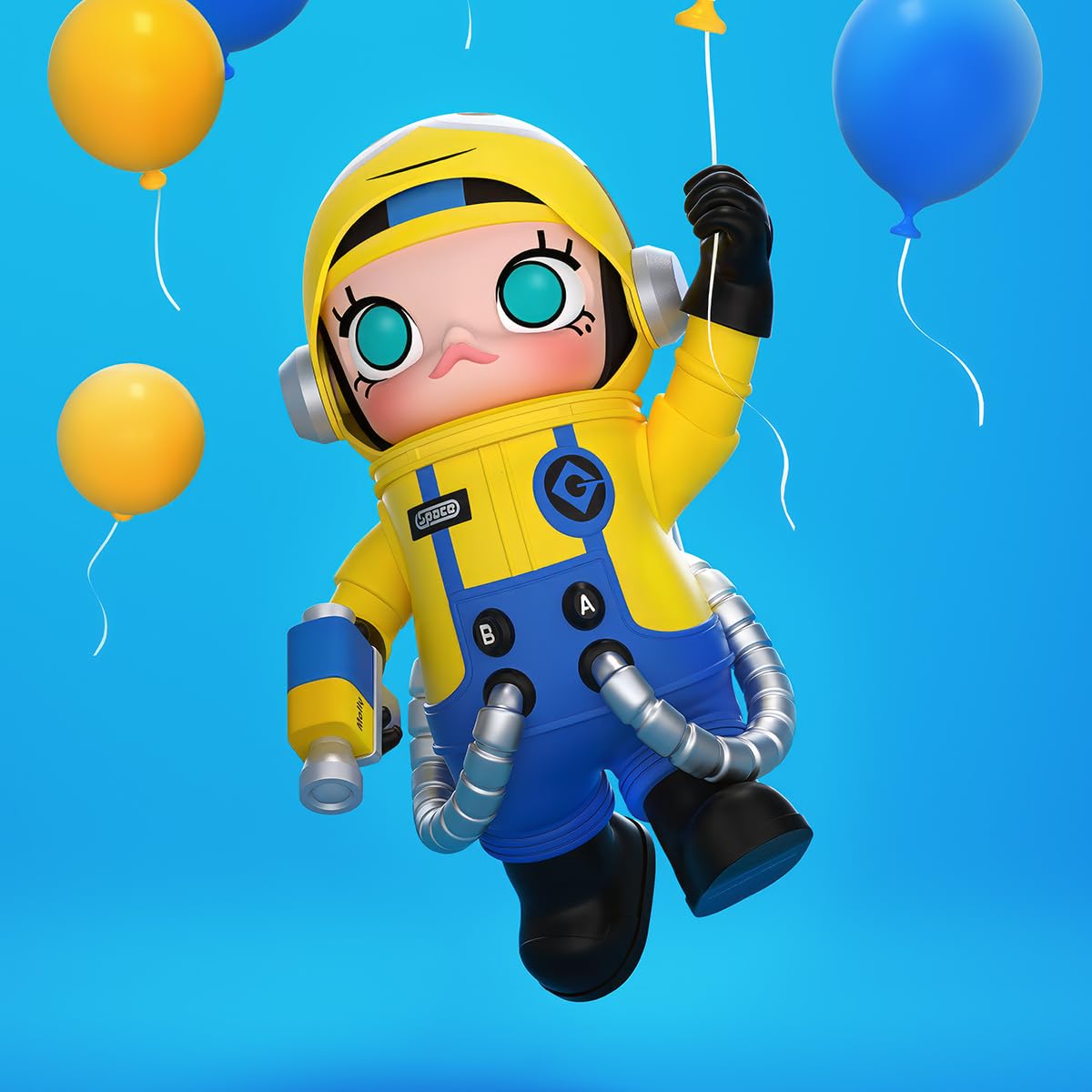 Amazon.co.jp: POP MART MEGA コレクション 400% SPACE MOLLY Minions
