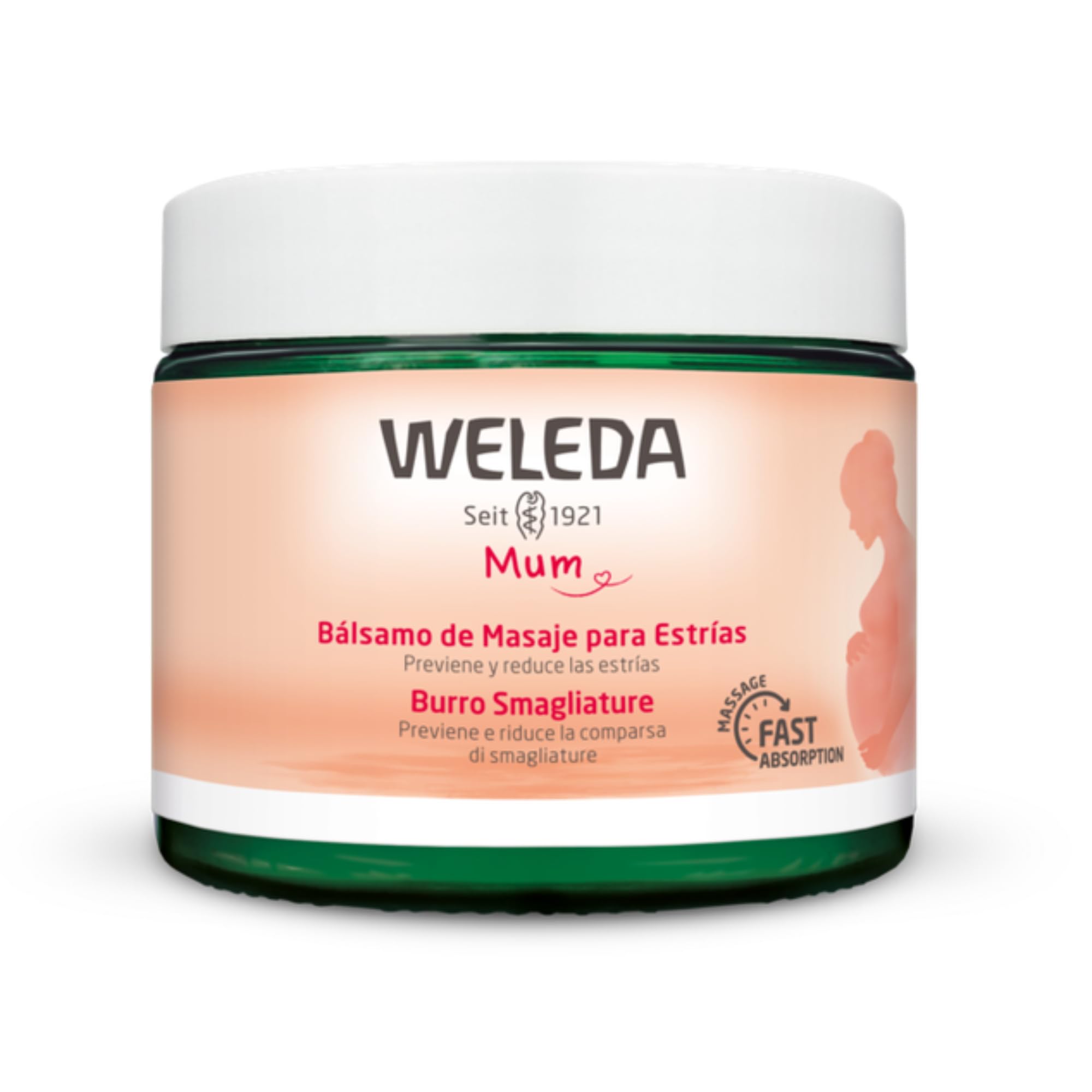 Weleda - Bálsamo Antiestrías Embarazo Karité y Jojoba 150 ml