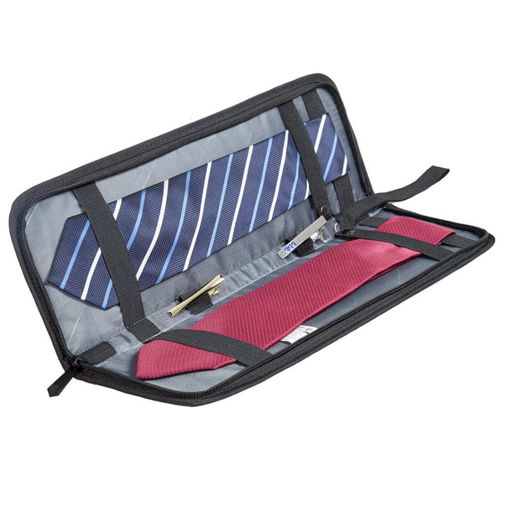 Bolsa organizadora de viaje para hombre, color negro, Gris y negro, 42 x 13 x 2,5 cm, 42X13X2.5CM, como se muestra en la