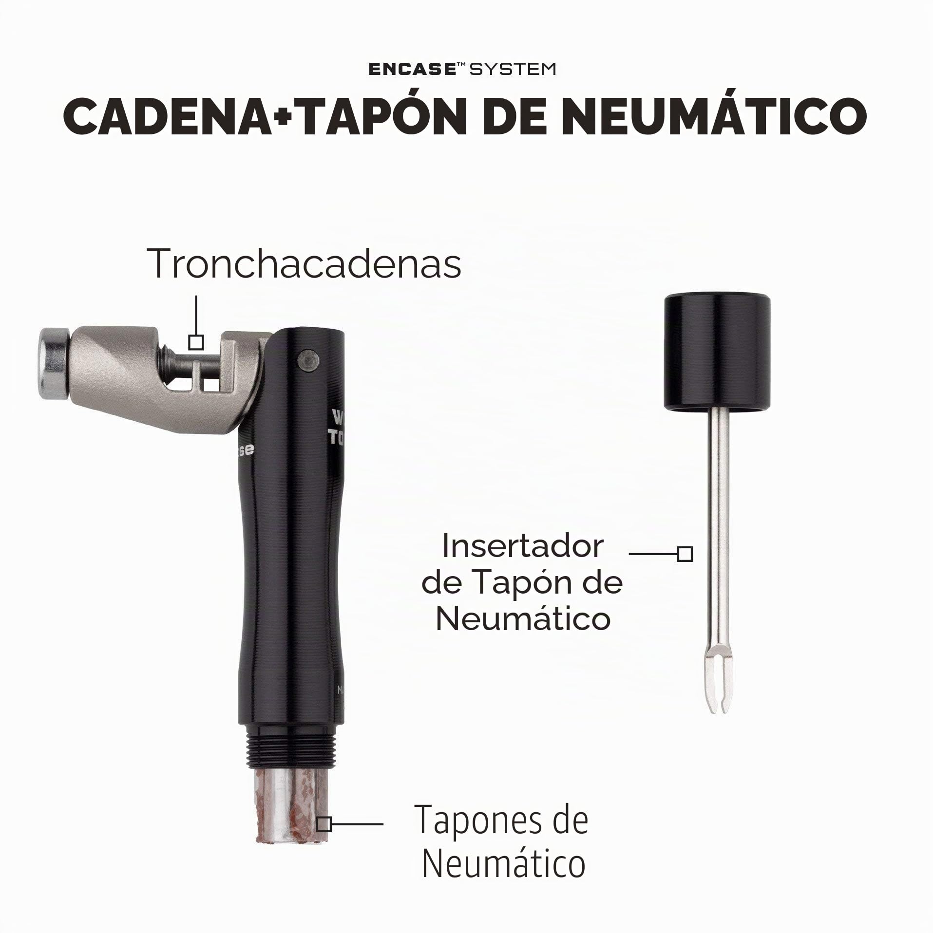 Encase Wolf Tooth Herramienta Bicicleta | herramientas multifunción para bicicleta