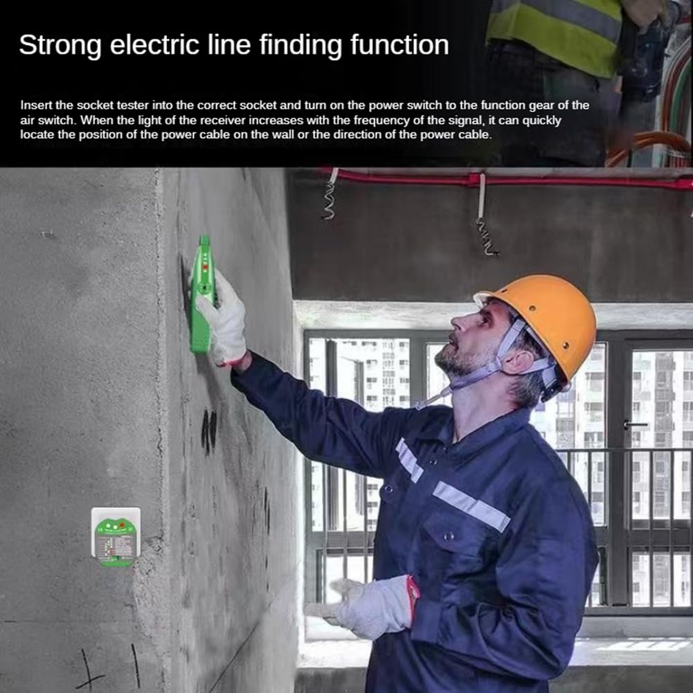 Viodmss MS5902R Circuit Breaker Finder and Socket Tester