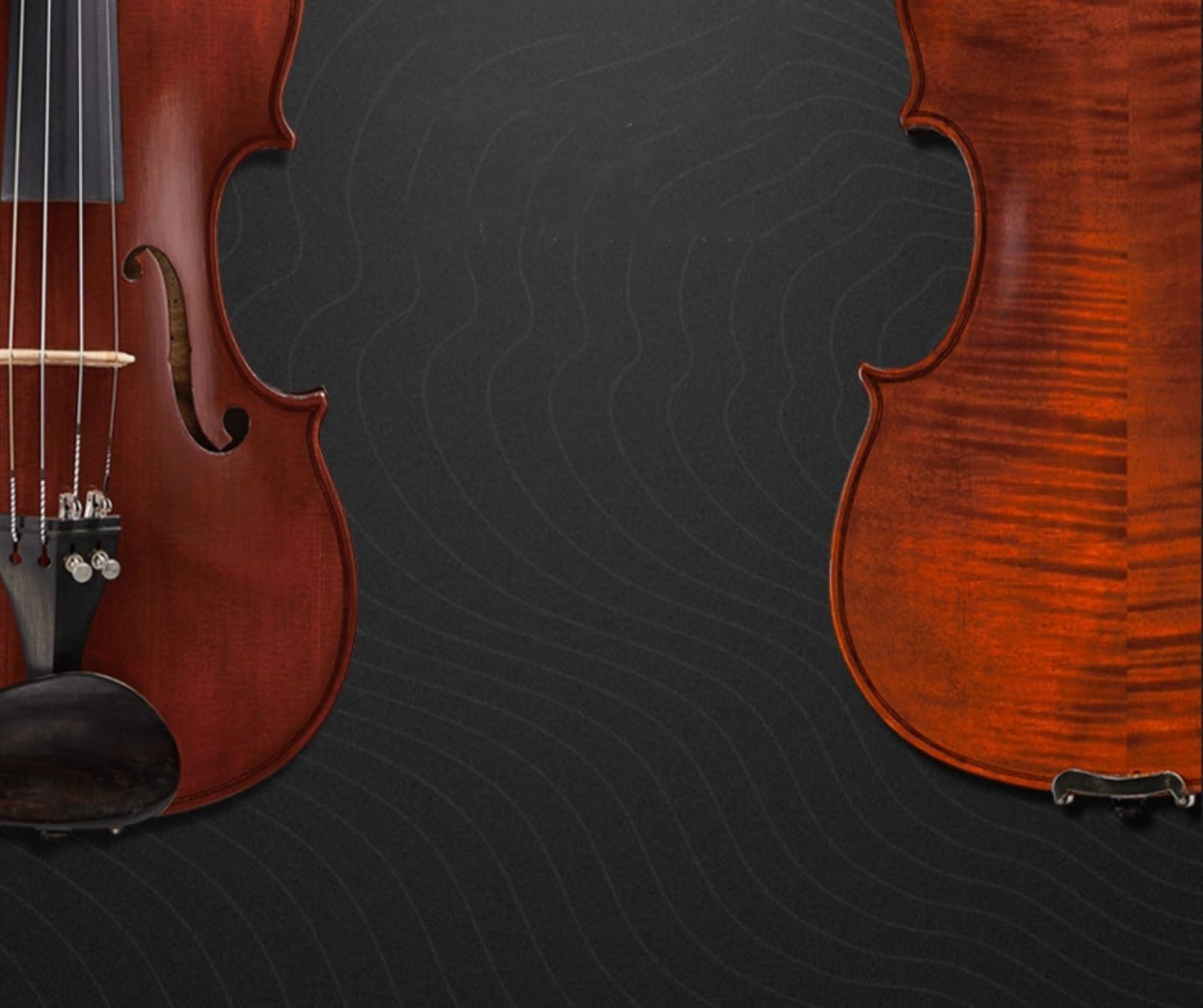 Violino Strumento Musicale Violino Di Livello Professionale Strumento Artigianale Di Livello Professionale Per Orchestra Di Adulti(1/4)
