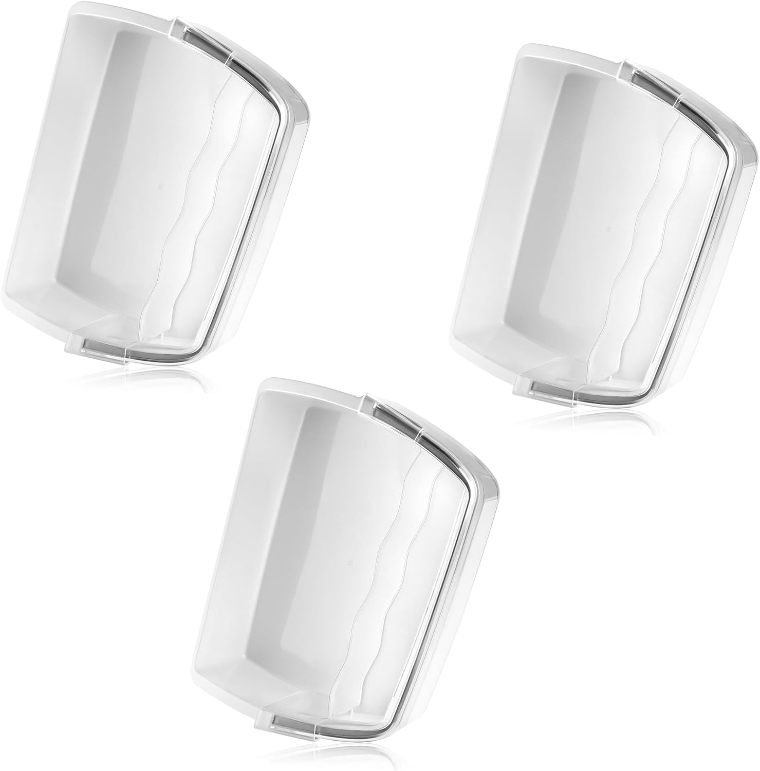 3 Packs AAP73252202 Refrigerator Door Bin AAP73252209 for L-G Ken-more Elite Refrigerator Parts by MIFLUS-Right Refrigerator Replacement Shelves/Ken-more Refrigerator Parts Shelf