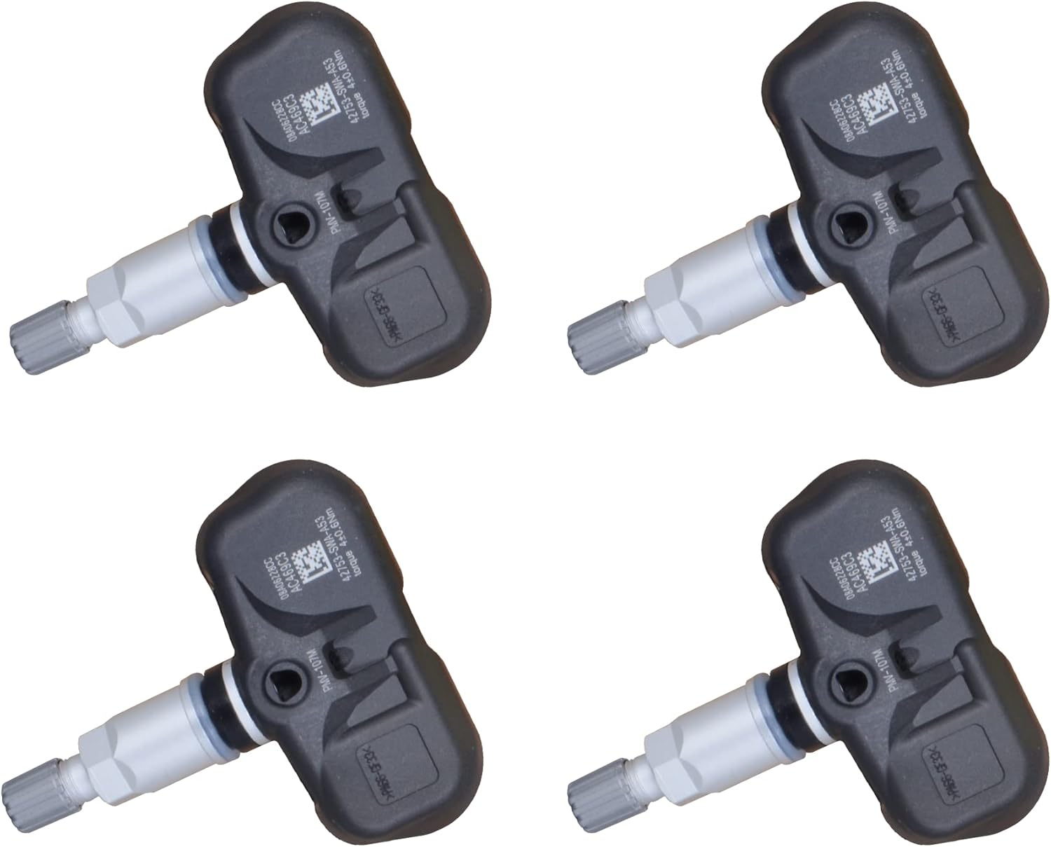 42753-SWA-A53 Tire Pressure Sensor 315 Mhz Compatible with Honda Accord CR-V Fit S2000 Replace OE 42753-SWA-A54 42753-SWA-316 Set of 4pcs Tire Pressure Monitoring System Sensor