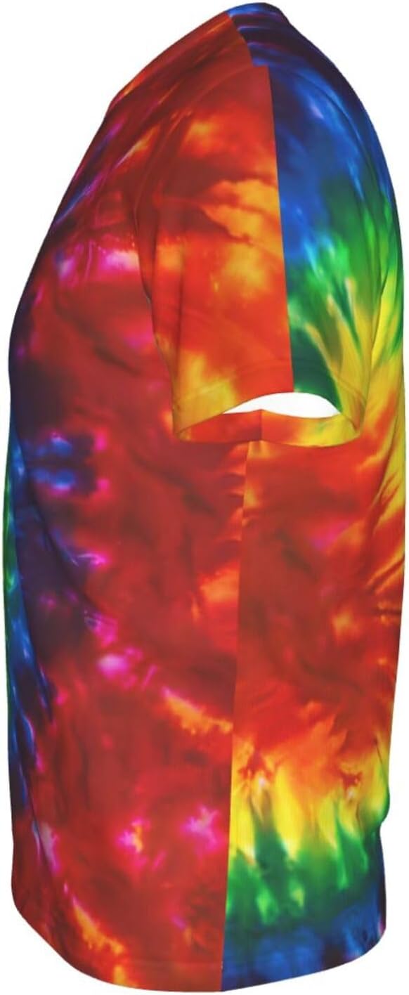 Men's Short Sleeve Tie Dye Shirt - Image 7