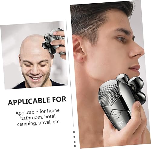 Miniatura 9 de FRCOLOR 3 juegos de afeitadora eléctrica para hombre afeitadoras de papel de aluminio para hombre kit de afeitado facial maquina de afeitar para