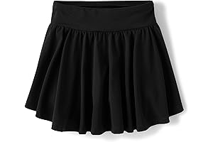 Girls’ Pull On Stretchy Waistband Flowy Skort