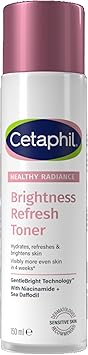 Cetaphil Healthy Radiance Brightness Refresh Face Toner, 150ml, for Hyperpigmentation, with Niacinamide