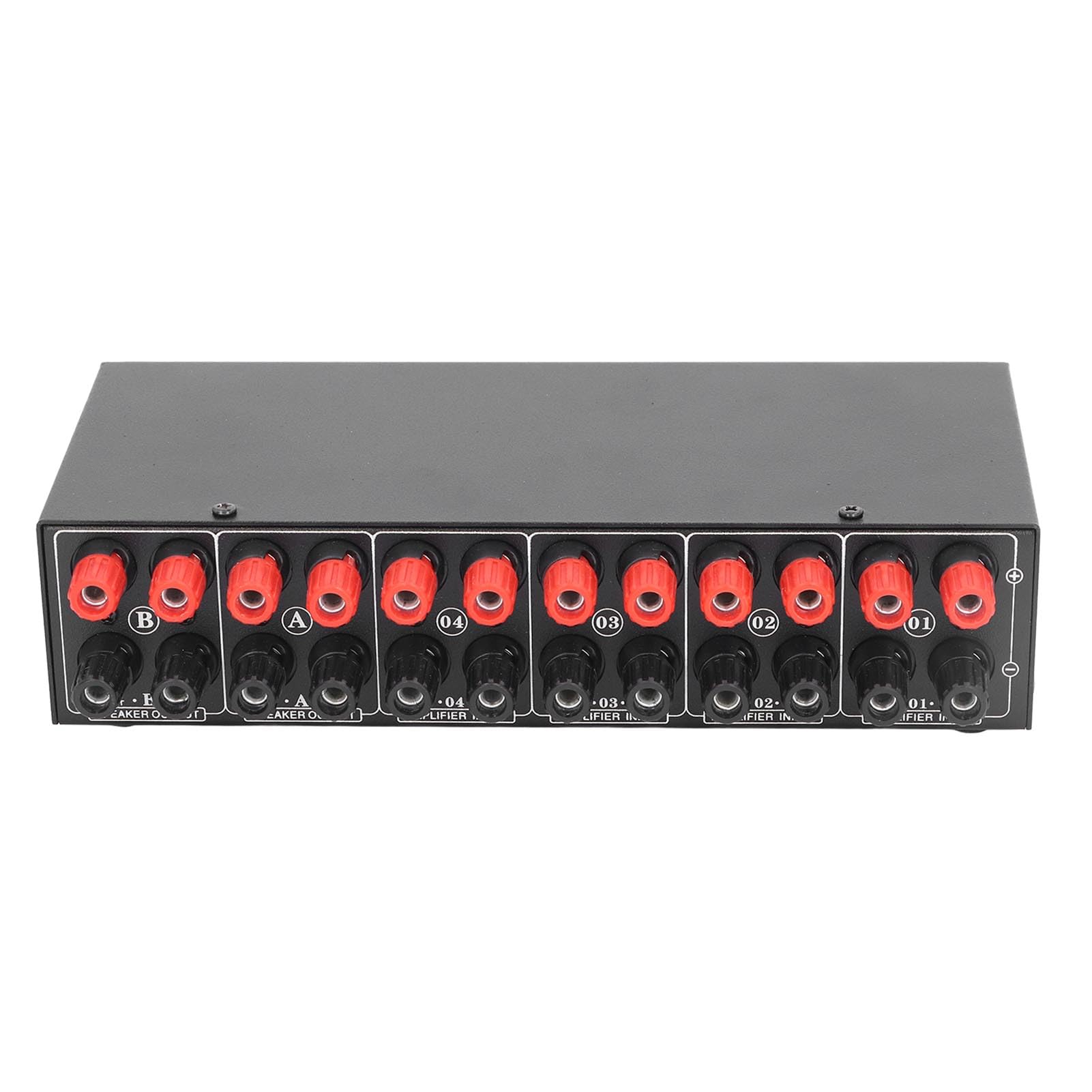 Przełącznik Przełącznika Audio, Przełącznik Przełącznika Audio 4 Wejścia Wzmacniacza 2 Wyjścia Głośnikowe Pasywny Selektor Głośników Obudowa Metalowa Akcesoria Muzyczne do