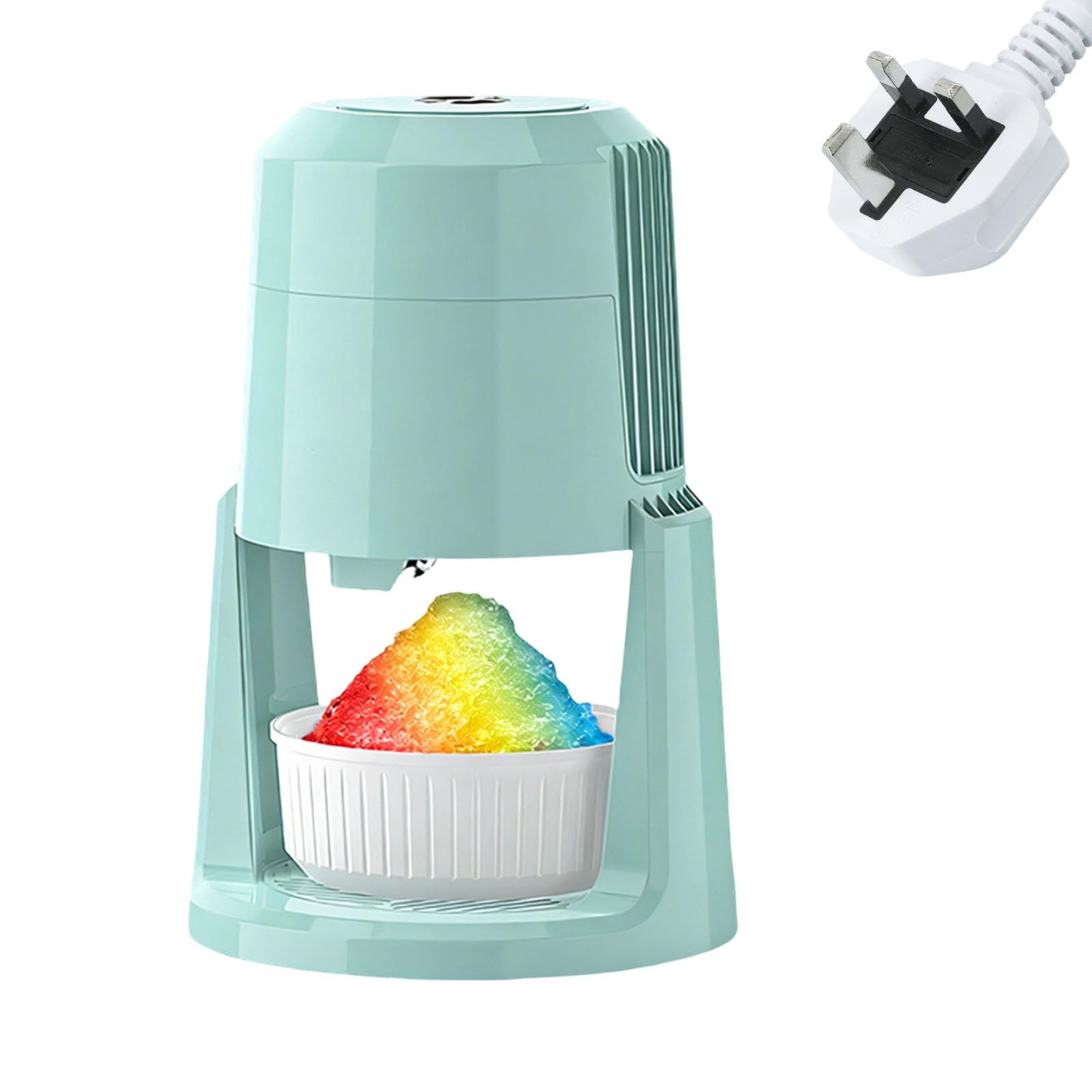 SHINLHUA User Friendly ABS Ice Crusher for Creating Excellent Snow Cones Slush Drinks and Freezing Desserts ABS Ice Shaver