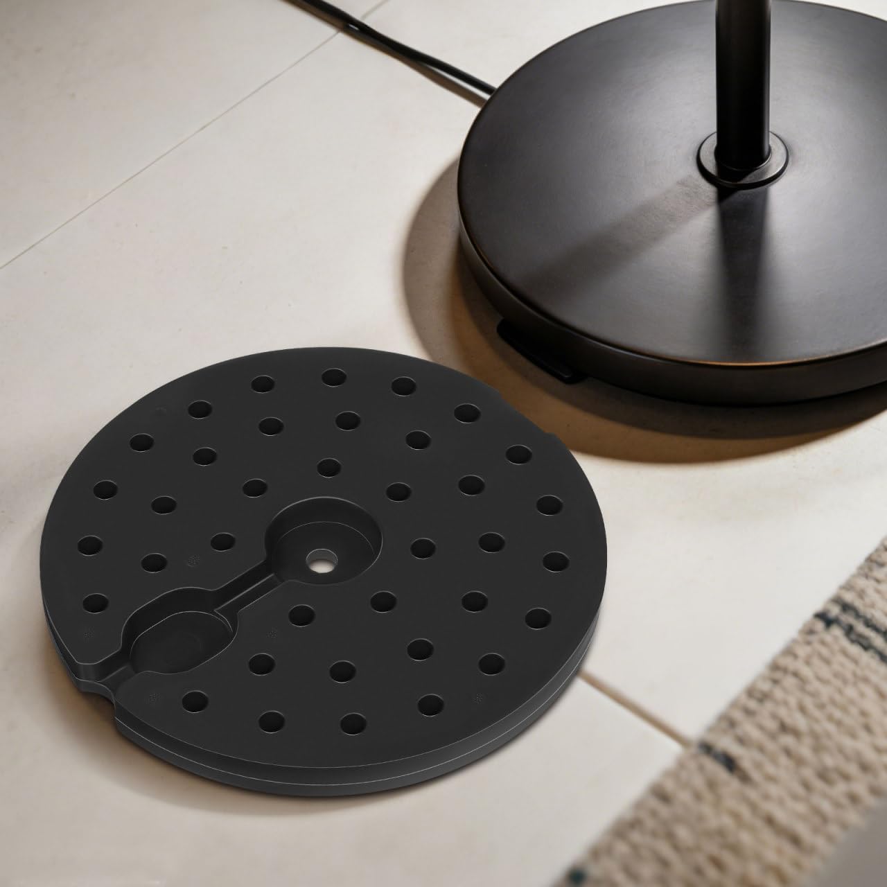 PRETYZOOM Lamp Base Weight Block 27cm Floor Lamp Base Only Table Lamp Floor Lights Base Weights Replacement for Home Bedroom Living Room