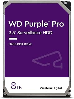 HDD Desktop Western Digital Purple Pro Surveillance 8TB SATA3 7200RPM 256MB 3.5"