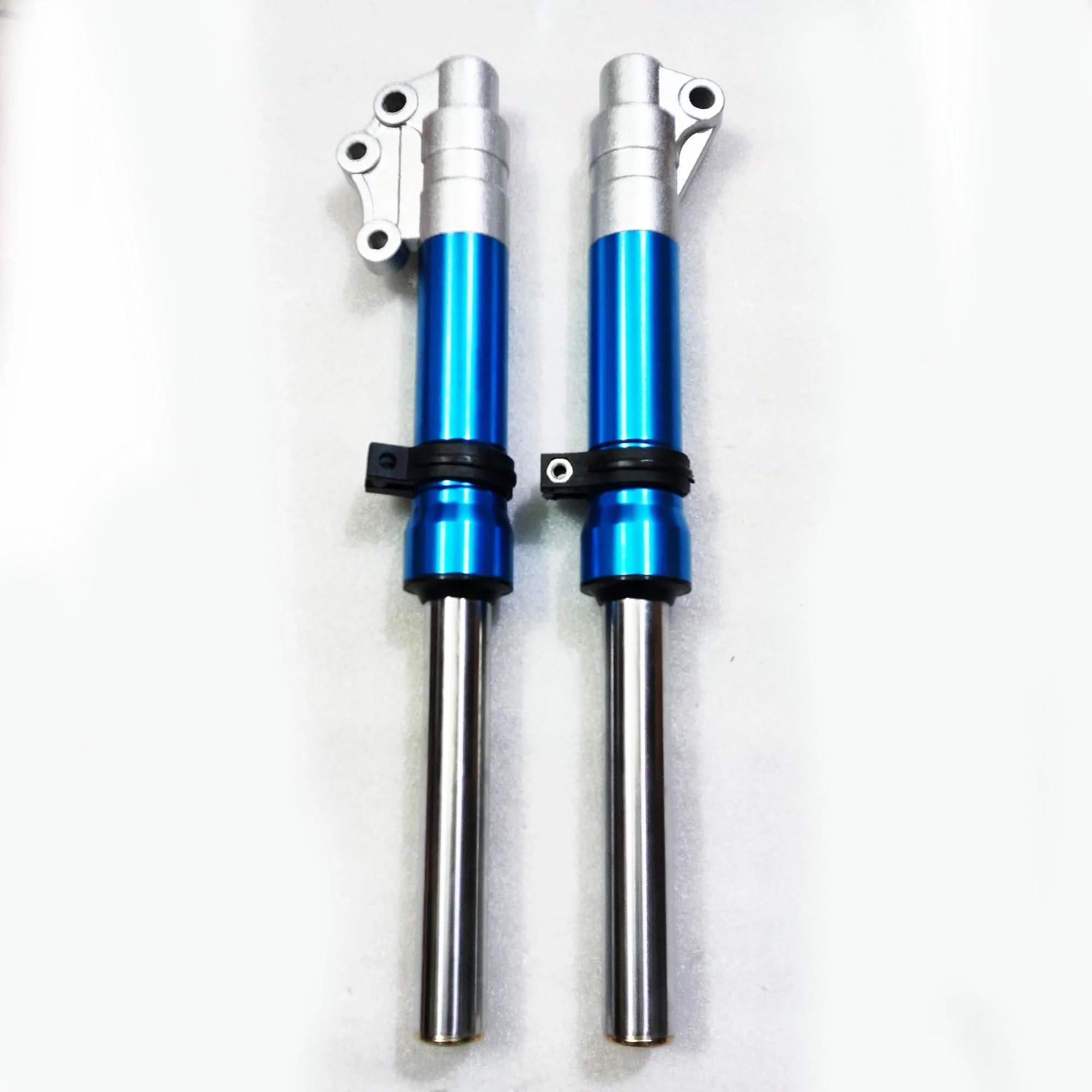 Une Paire De 365 Mm 26 Fourche Avant Moto Amortisseur Pièces Suspension pour Jog JOG50 JOG90 50 90 50cc 90cc(Blu)