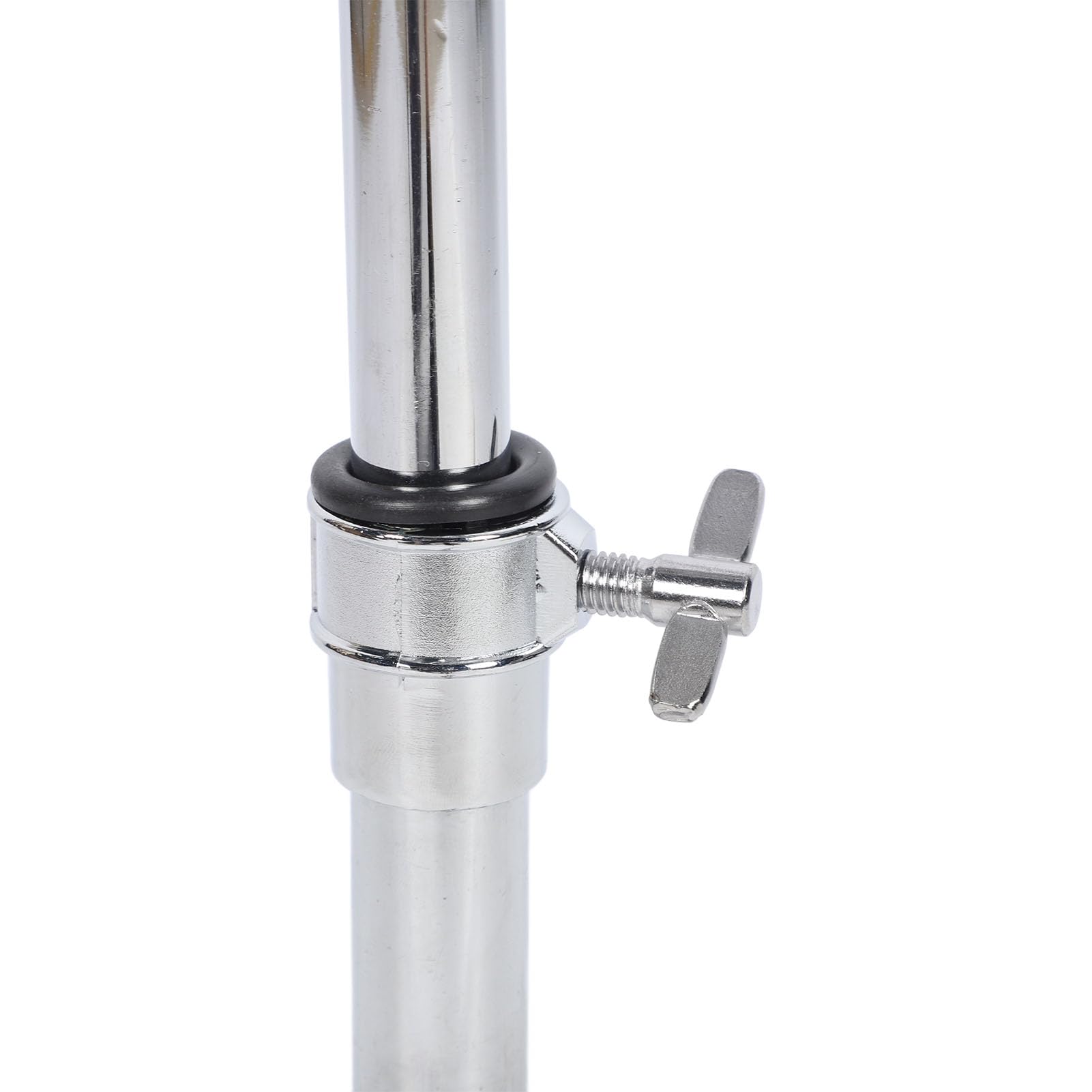 Verstellbarer Trommelständer mit Doppelt Verstrebtem Stativ, Eleganter und Stabiler, Rutschfester Snare-Ständer für 10 Bis 14 Zoll Große Trommeln und Becken, Ideal für Bühne und