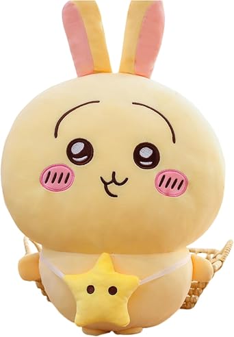 11.8 Inch Chikawa Plush, Usagi Stuffed Figure Throw Pillows for Home Decor for Cartoon Fans Adults, Cute Plush Kawaii Accessories A0111.81in