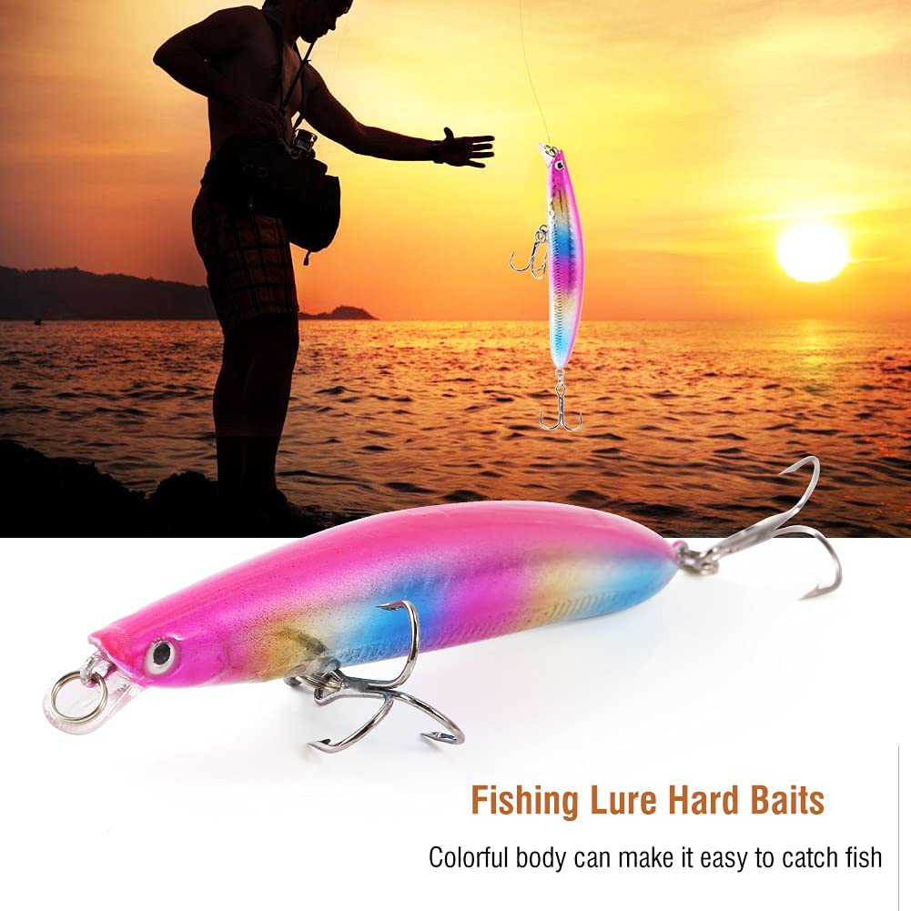 Señuelos de Pesca Blandos, Señuelo de 9,5 cm, Cebo Duro, cebos Artificiales, Wobblers de Pesca for Pesca de Agua Dulce, señuelos de Agua Salada, Agua Salada, Pesca en el océano, atún, Agua Salada