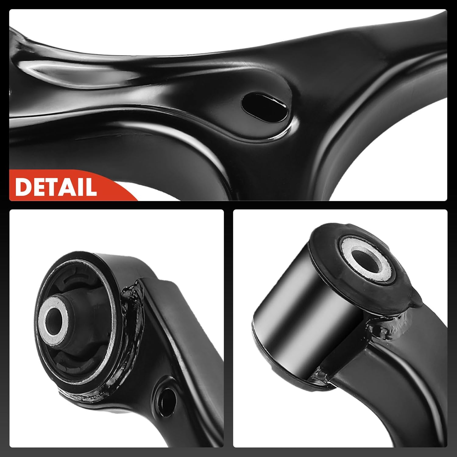 A-Premium Front Left Lower Control Arm, with Bushing, Compatible with Honda Civic 2013-2015, Acura ILX 2013-2015