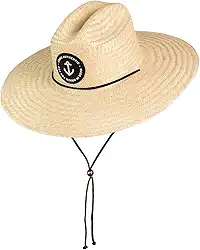 Chapéu De Palha Modelo Importado Trançado Surf Praiano Premium Masculino Feminino Surf Praia Saída Sol Verão Primavera Unissex Pierside Bambu Natural Piscina Aba Larga Redondo Original Proteção Solar