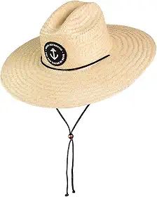 Chapéu De Palha Modelo Importado Trançado Surf Praiano Premium Masculino Feminino Surf Praia Saída Sol Verão Primavera Unissex Pierside Bambu Natural Piscina Aba Larga Redondo Original Proteção Solar