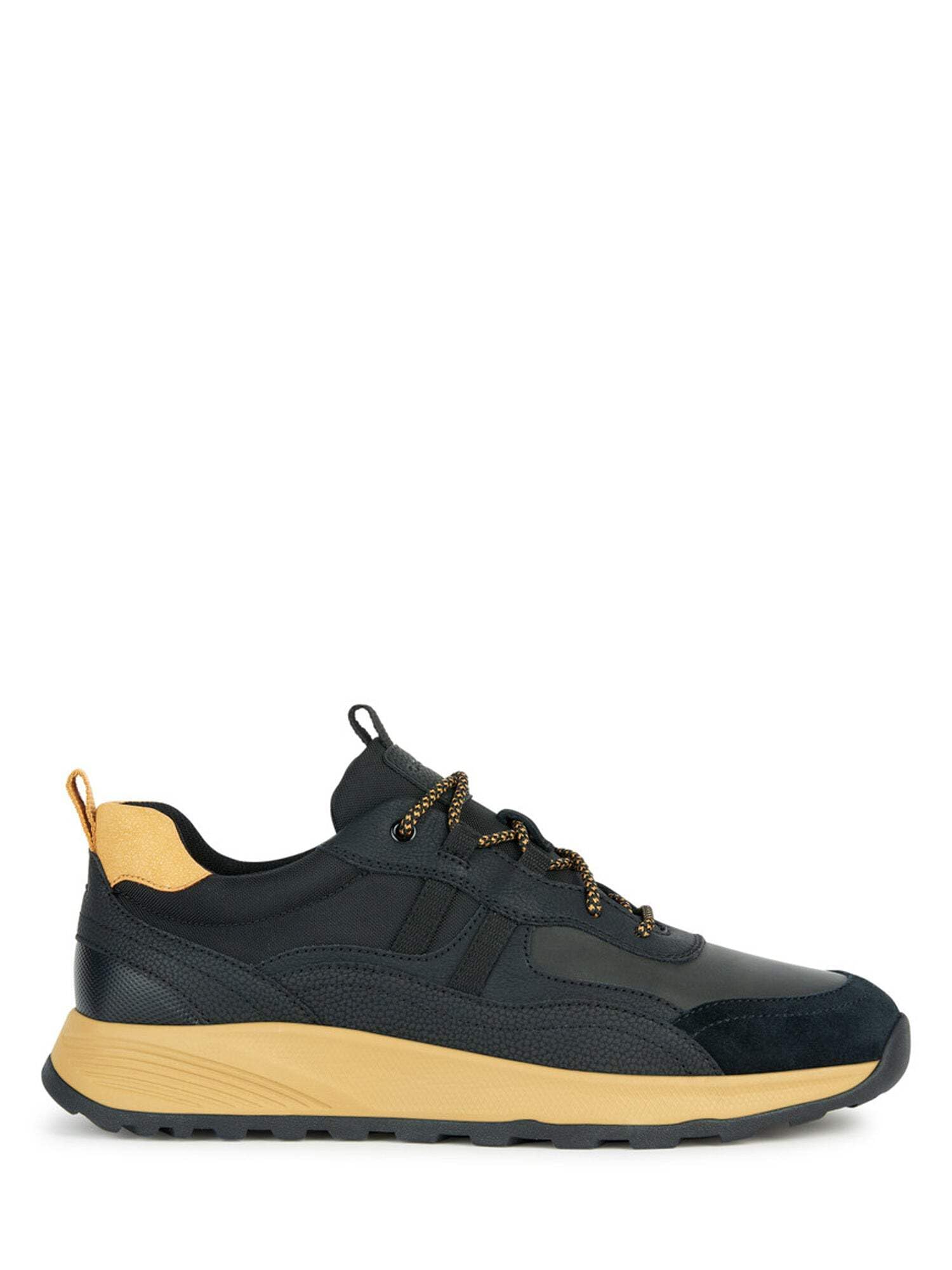 Geox Men's U Terrestre A Trainers, Black Ochre, 10.5 UK