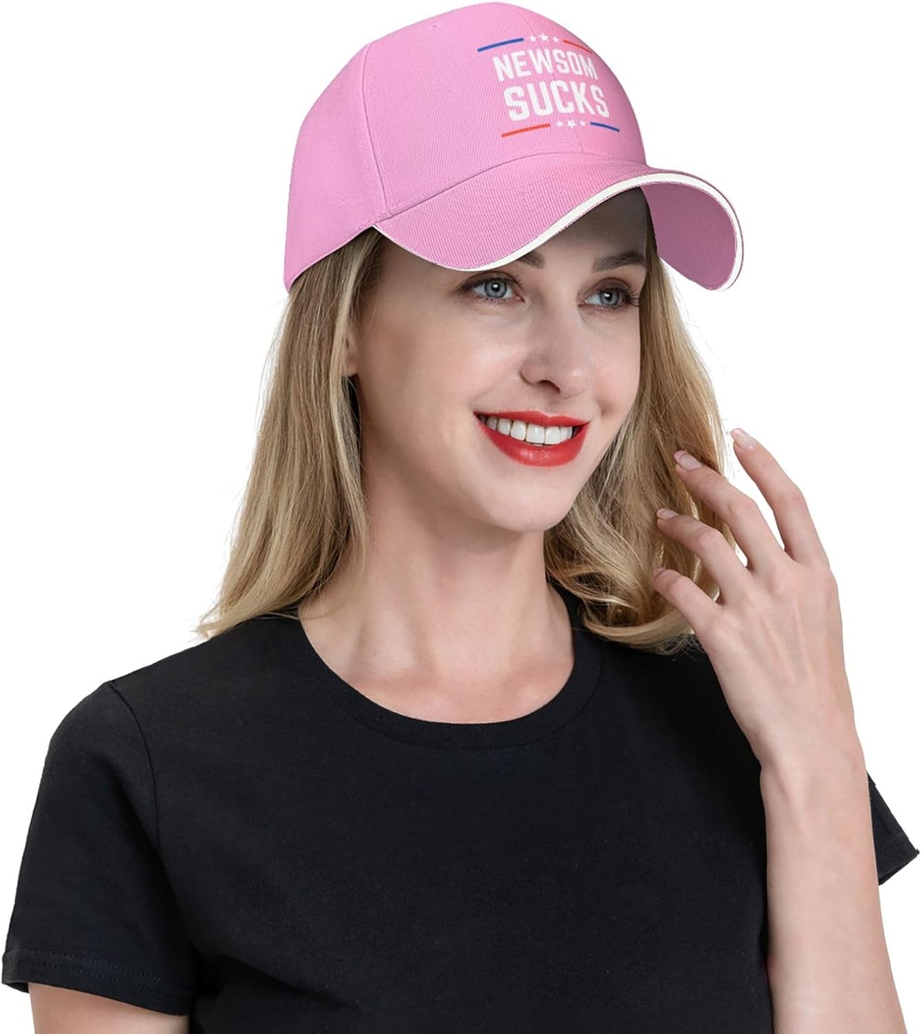 Gavin Newsom Sucks Hat Anti Newsom Cap Impeach F K Newsom Hat Even My Dog C