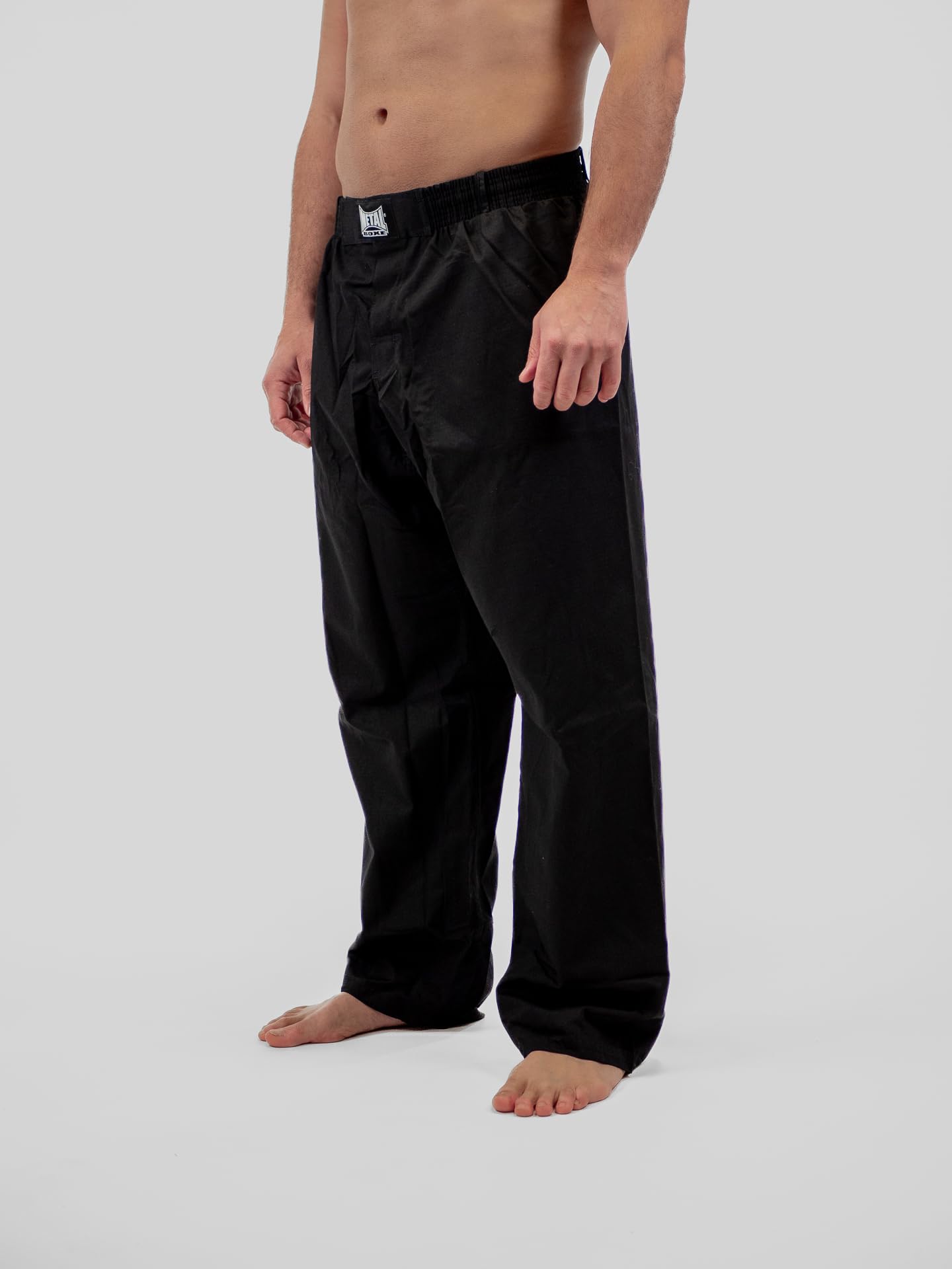 Metal Boxe Pantalon Kickboxing Noir Taille 190cm