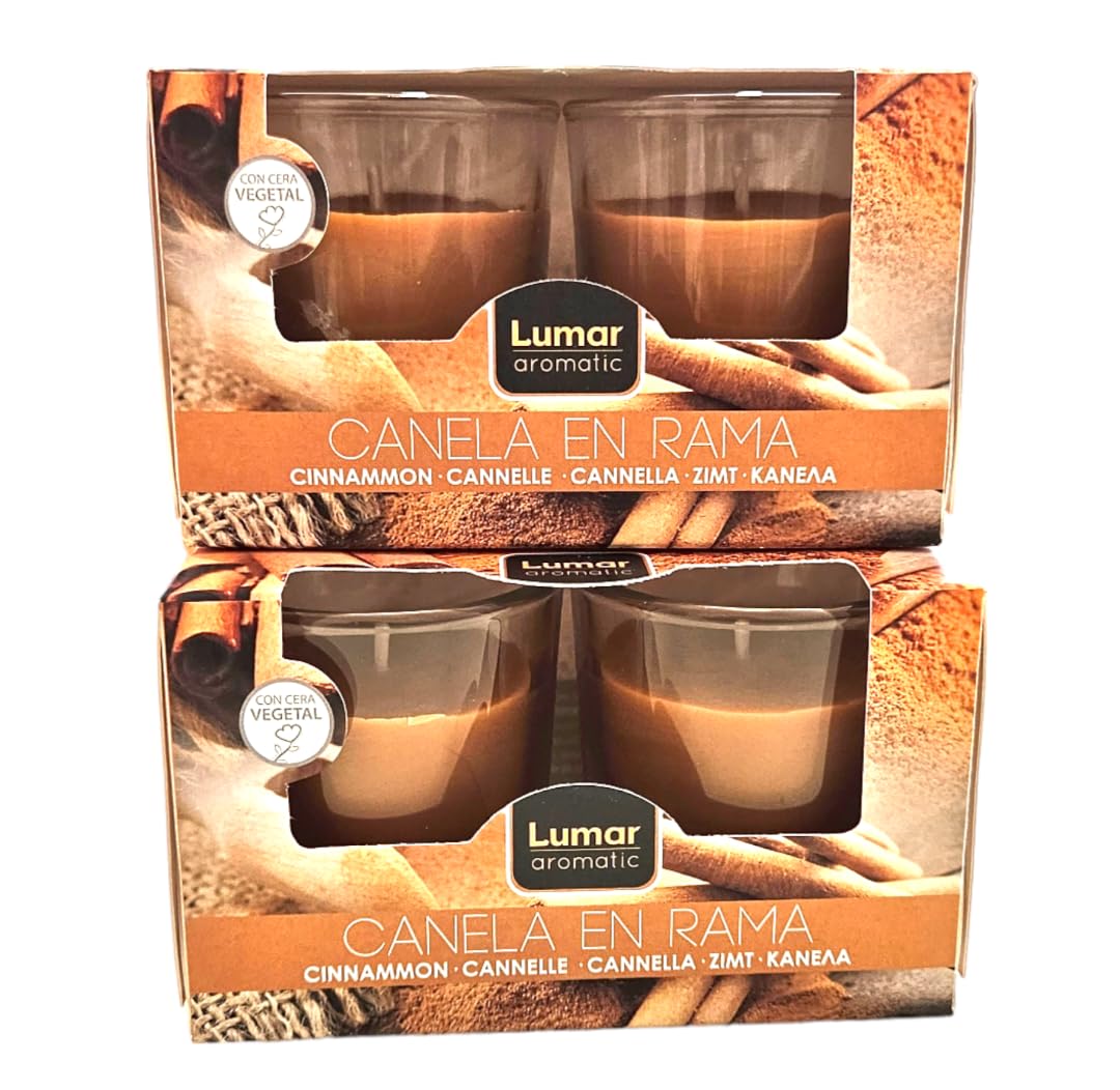 Velas aromáticas de Coco, Set de 2 x2, Dulce coco, vela aromatica coco, velas perfumadas, velas aromaticas perfumadas, velas decorativas coco (canela)