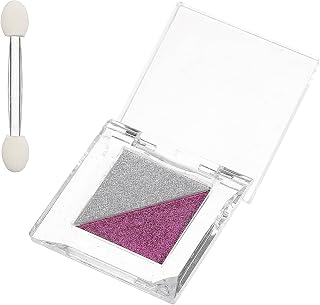 pó de cromo,mewmewcat Pó de unhas de duas cores com efeito de espelho pó cromado metálico brilhante glitter em pó para unhas em pó com bastões de sombra DIY decoração de unhas