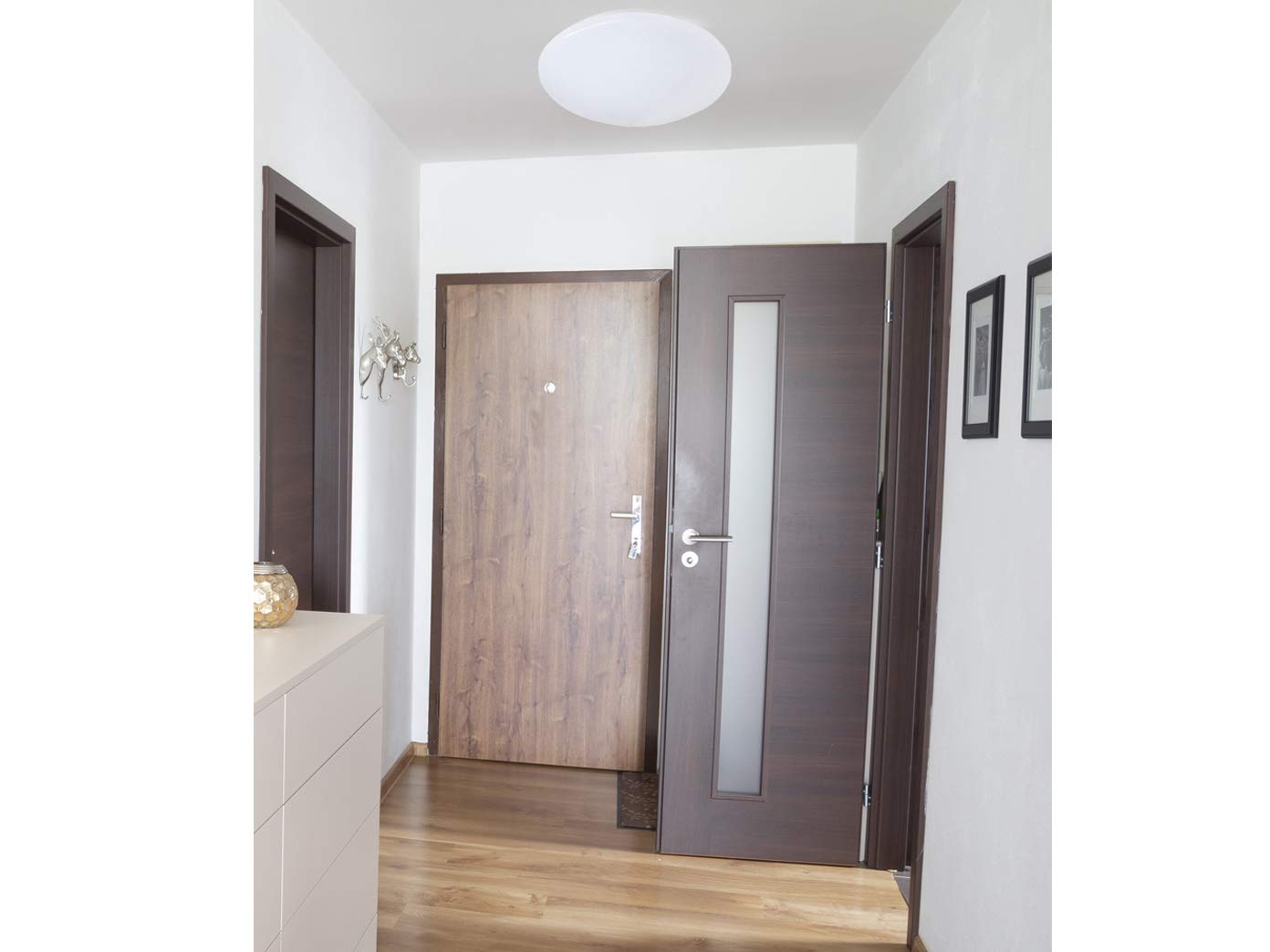Reality R62601301 Plafonnier Plastique 18 W Integrated Blanc