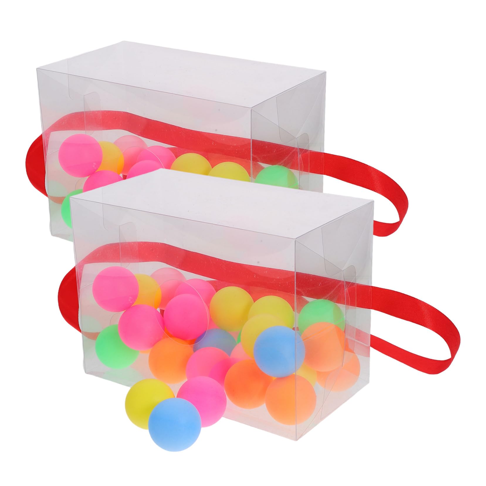 DOITOOL Jeu de Boîte à Balles Ping-Pong, Lot de 2 Set de Sets, Plastique