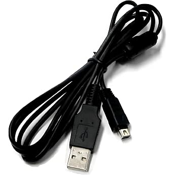 OLYMPUS CB-USB6 Compatible USB Cable Olympus Mini 12 Pin Flat Connection Cable for Digital Cameras and Digital Cameras