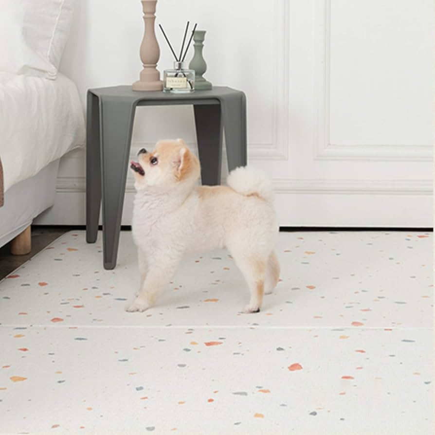 ⭐︎未使用MARGE⭐︎レース？デコラティブティペット Amazon | ecofoam Dogzari ペットマット Flat 110×220 オレンジテラゾ