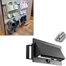 Aluminum RV Must Have Accessories Aluminum wall mounted foldable shoe racks 4 pack + exhaust range hood vent cover with adjustable collar depth
