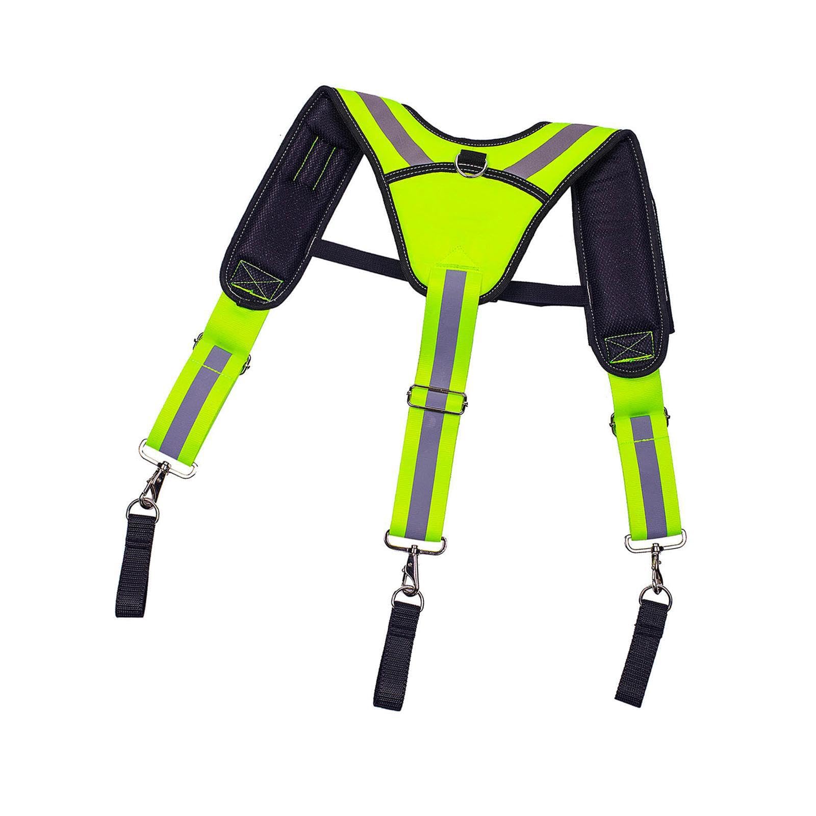 Poche Porte-Outils réfléchissante légère pour Un accès pour aux Outils et Un Confort Optimal Pendant Le Travail. Accessoires avec répartition Uniforme du Poids.