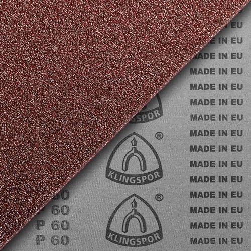Bande abrasive en corindon grain 60 pour une finition robuste