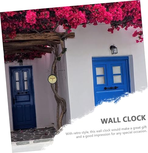 Miniatura 9 de Cabilock Reloj de pared decorativo grande de péndulo rústico para sala de estar, decoración del hogar, oficina, dormitorio