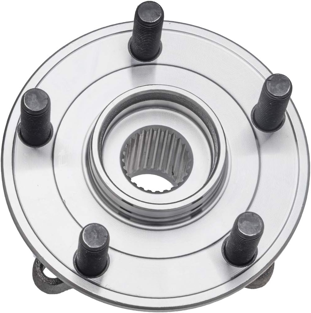 KEYOOG 513287 (5 Lug) Front Wheel Hub and Bearing Assembly Fit For 2011-2017 Le-xus CT200h / 2010-2015 To-yota Prius (Not Fits Prius C and Prius V)