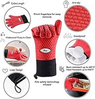 Vista 1 de Xomi Guantes multiusos prémium resistentes al calor Scilicone