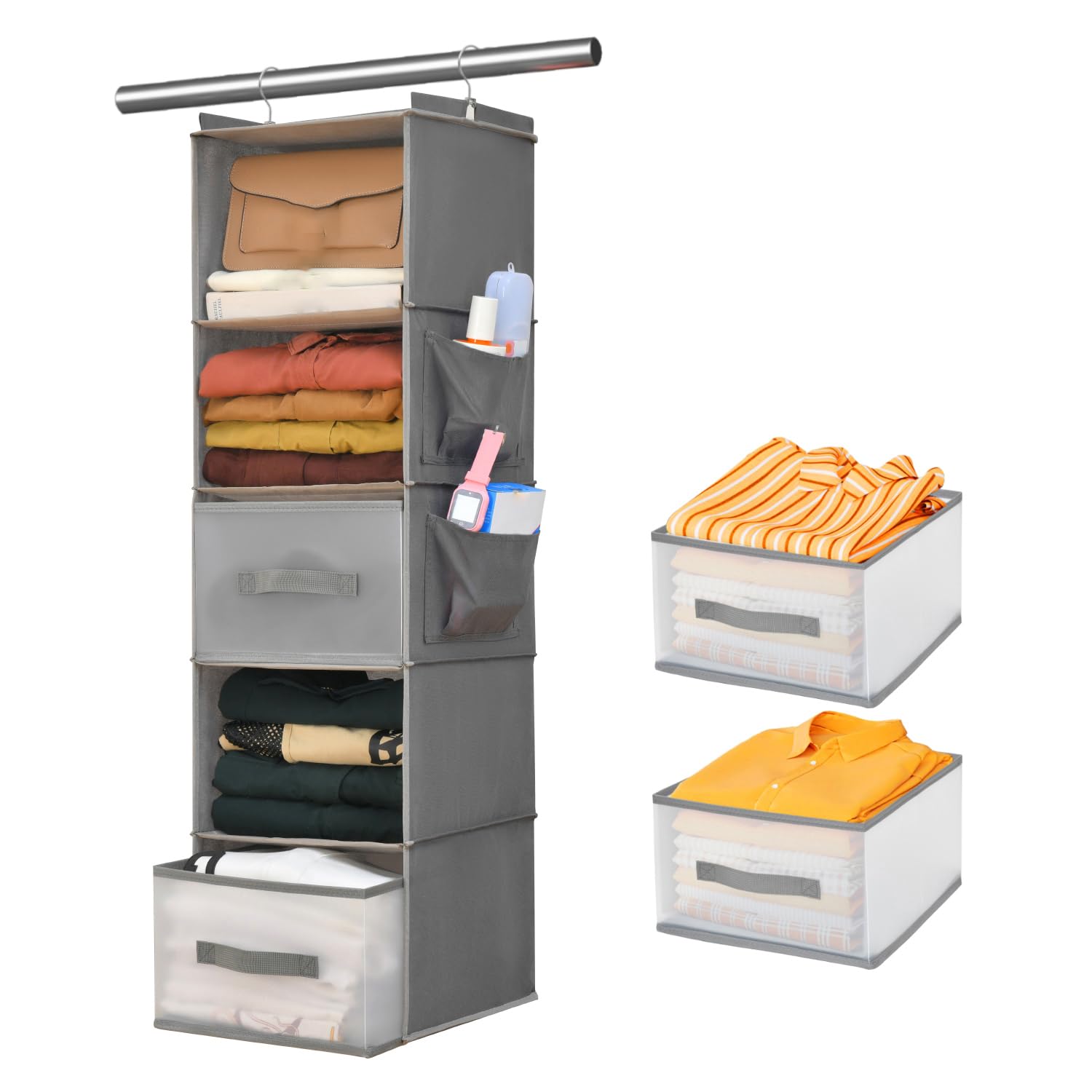 Photo 1 of BIEBOS 5-Tier Hanging Closet Organizer