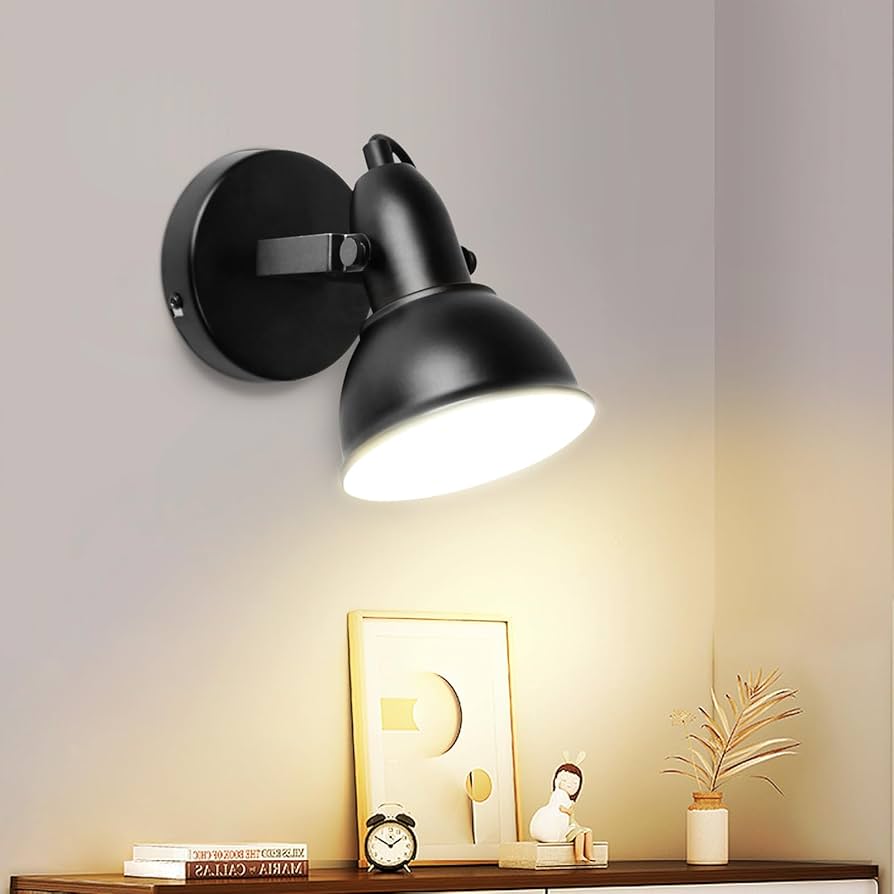 HiBay 1-Light Track Lighting Black, Directional Ceiling Wall