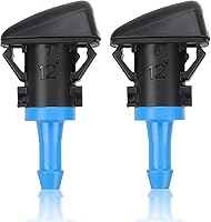 GoaMotors 2PCS 68024312AB Windshield Washer Nozzles for Dodge Challenger 2008-2014, Avenger 2011-2014, Chrysler 200 2011-2014