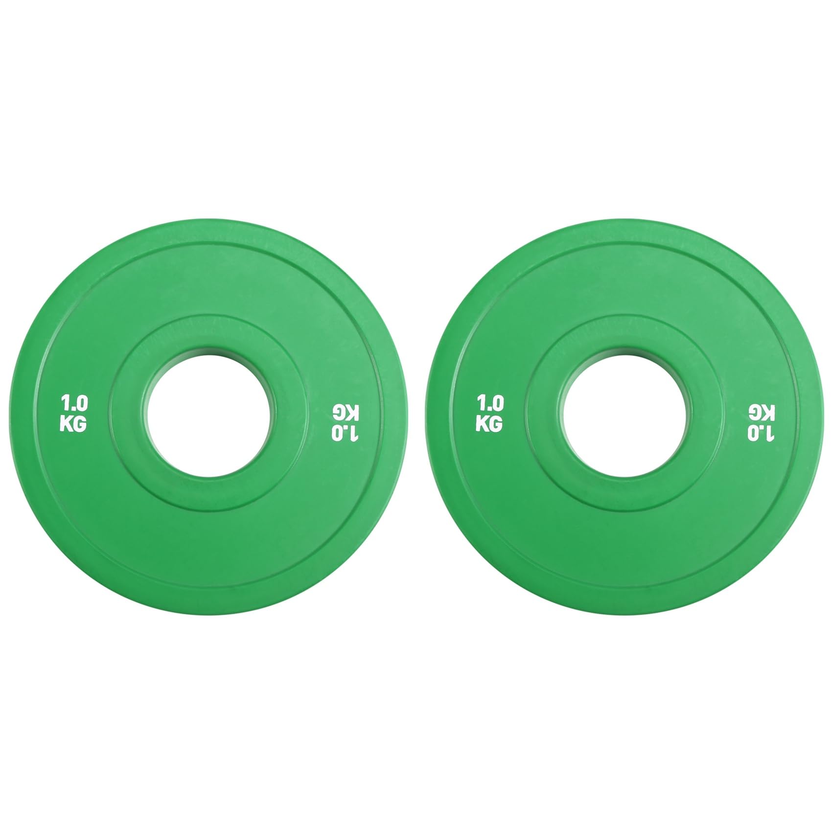 2X Gym Micro-Type Plates Hantle Talerze Gumowe Ułamkowe Talerze Dodatek Otwór 50,4 mm 1,0 Kg