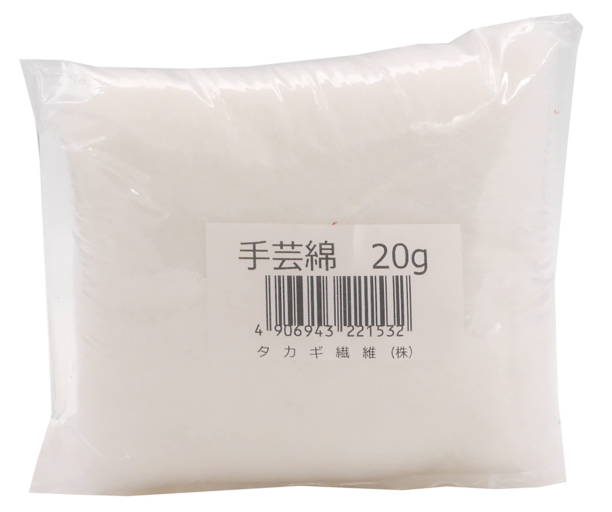 Amazon | タカギ繊維 Panami 手芸材料 手芸綿（わた） 20g | 手芸わた