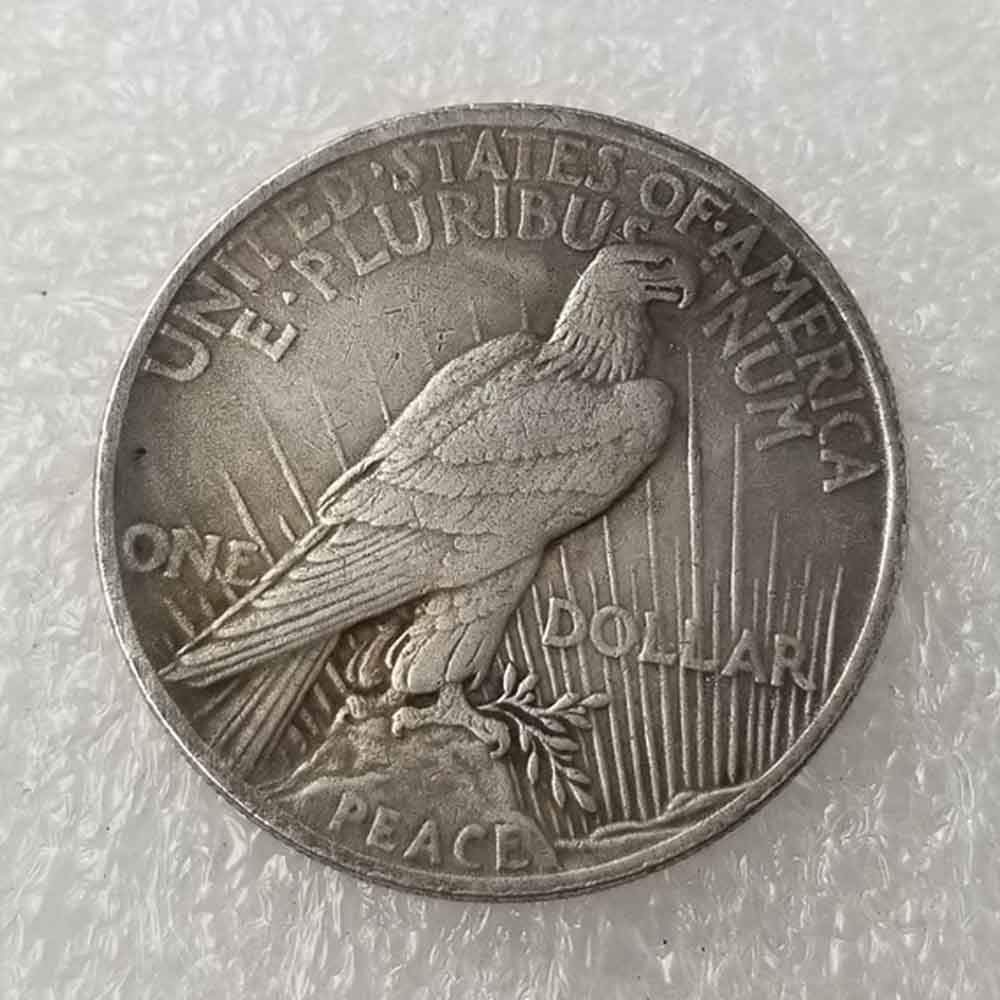 Alte Morgan Silver Dollar Münze – 1937 Hobo Nickel, Versilbert, Perfekt Für Sammler!