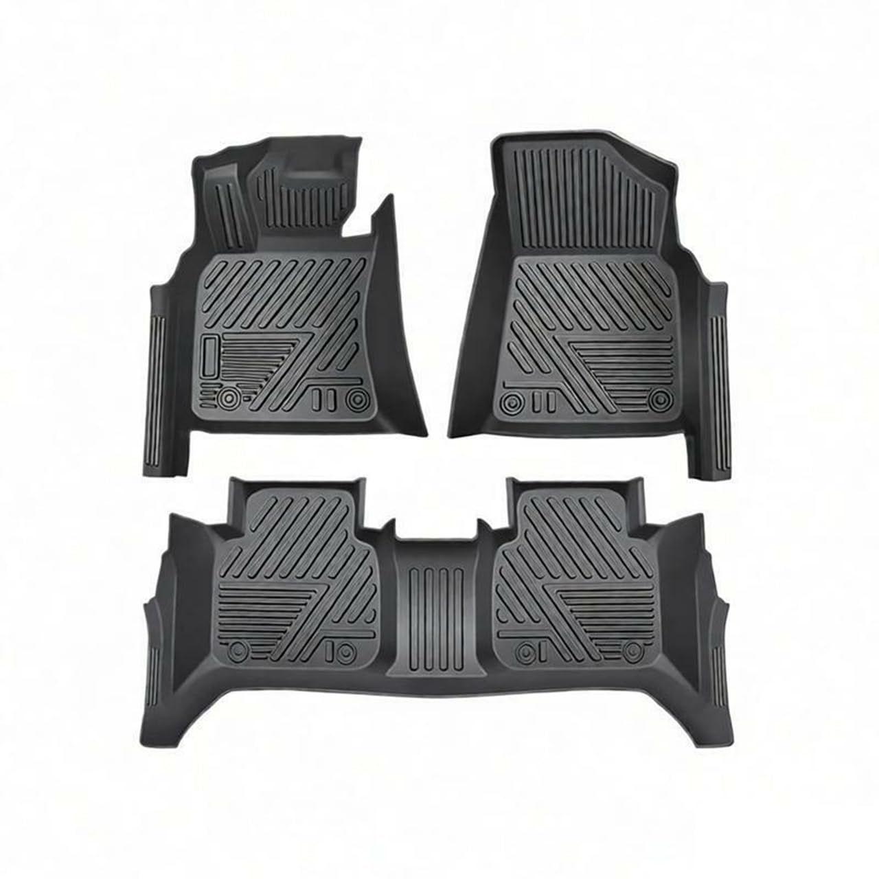 Tapis de Sol Chevrolet Equinox Protection Seuil Porte Tapis Voiture TPE Tous Temps 2017-2023