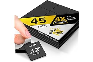 Large Magnets with Adhesive Backing Round and Square Self Adhesive Magnets