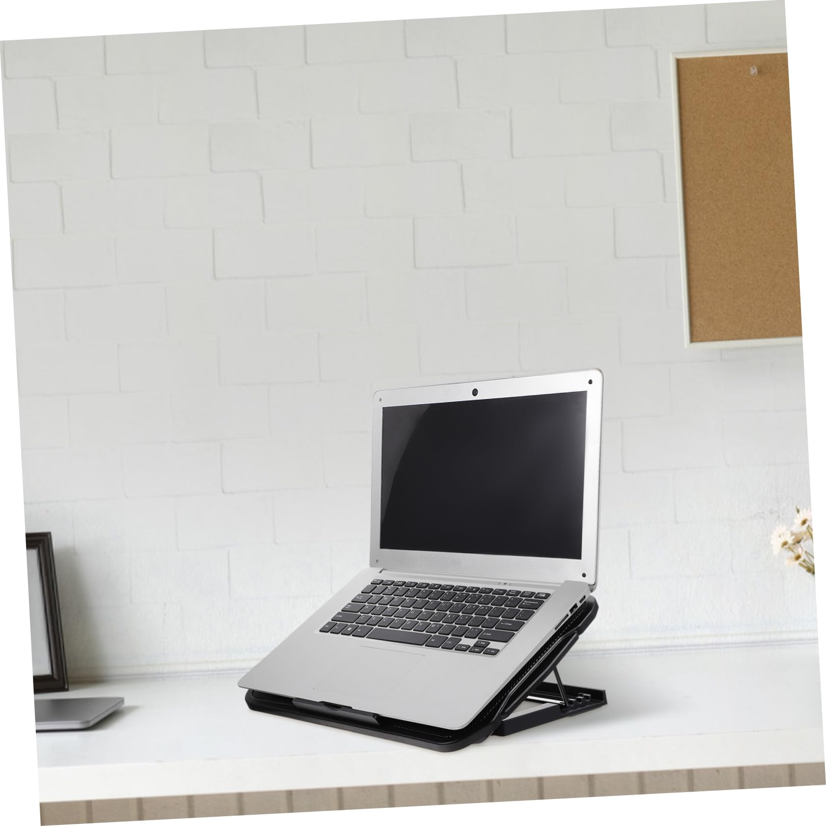 Soporte del Radiador para Portátil Disipador de Calor Enfriador Práctico Soporte de Refrigeración para Laptop para Uso Oficina o Hogar