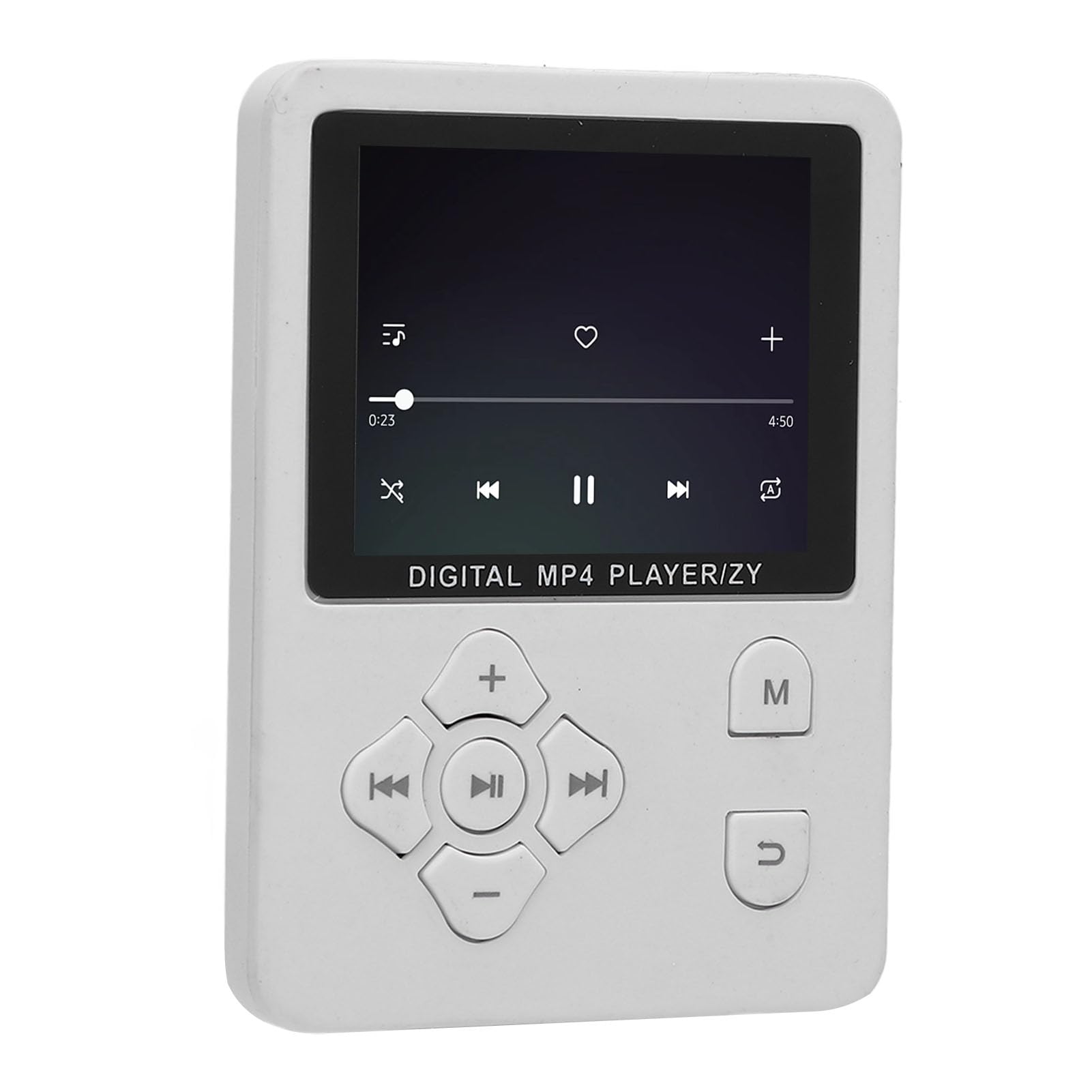 MP3 Player with Bluetooth 5.0, Portable HiFi Music Player for Sports, Kids Music Player with FM Voice Recorder E Book Video Viewer for Running Cycling Hiking (White)-image-49