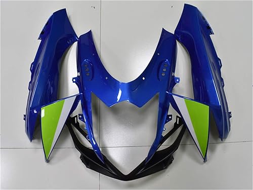 Miniatura 4 de Carenado Azul Negro para Suzuki 2011-2024 GSXR 600 750, moldeado por inyección, plásticos ABS, kit de carrocería de repuesto 2012 2013 2014 2015